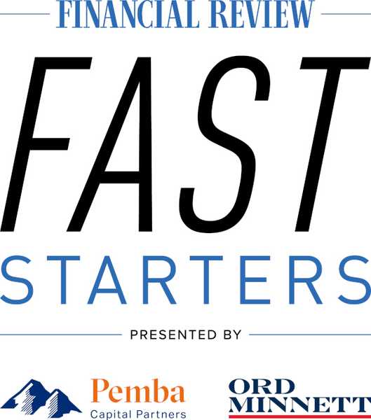 Australian Financial Review Fast Starter Badge